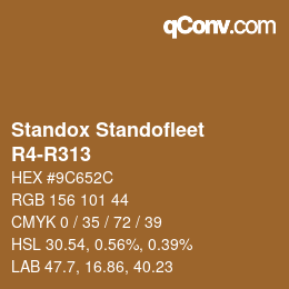 Code couleur: Standox Standofleet - R4-R313 | qconv.com