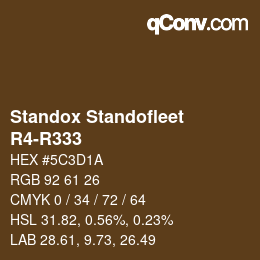 Color code: Standox Standofleet - R4-R333 | qconv.com
