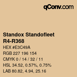 Color code: Standox Standofleet - R4-R368 | qconv.com