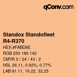 Color code: Standox Standofleet - R4-R370 | qconv.com