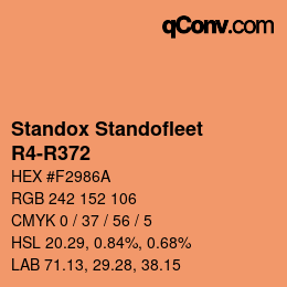 Farbcode: Standox Standofleet - R4-R372 | qconv.com