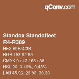 Farbcode: Standox Standofleet - R4-R389 | qconv.com