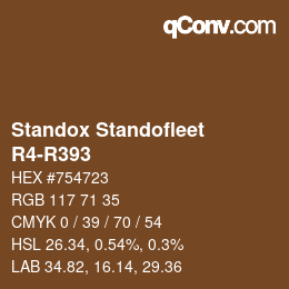 Color code: Standox Standofleet - R4-R393 | qconv.com