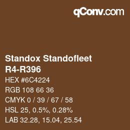 Color code: Standox Standofleet - R4-R396 | qconv.com