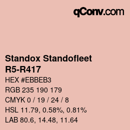 Color code: Standox Standofleet - R5-R417 | qconv.com