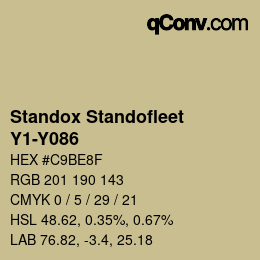 Color code: Standox Standofleet - Y1-Y086 | qconv.com