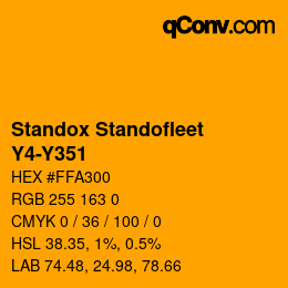 Color code: Standox Standofleet - Y4-Y351 | qconv.com
