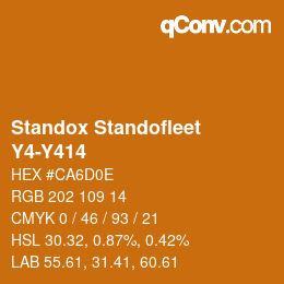 Color code: Standox Standofleet - Y4-Y414 | qconv.com