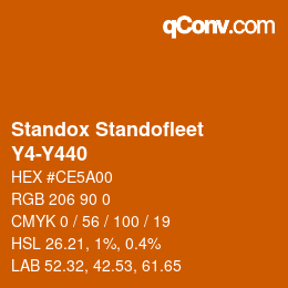 Color code: Standox Standofleet - Y4-Y440 | qconv.com