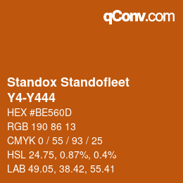 Color code: Standox Standofleet - Y4-Y444 | qconv.com