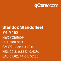 Color code: Standox Standofleet - Y4-Y453 | qconv.com