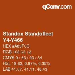 Color code: Standox Standofleet - Y4-Y466 | qconv.com