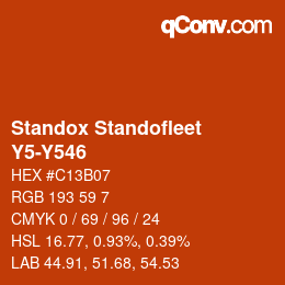 Color code: Standox Standofleet - Y5-Y546 | qconv.com