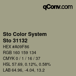 Farbcode: Sto Color System - Sto 31132 | qconv.com