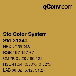 Farbcode: Sto Color System - Sto 31340 | qconv.com