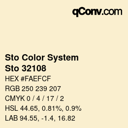カラーコード: Sto Color System - Sto 32108 | qconv.com
