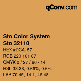カラーコード: Sto Color System - Sto 32110 | qconv.com