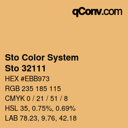 カラーコード: Sto Color System - Sto 32111 | qconv.com
