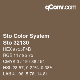 Farbcode: Sto Color System - Sto 32130 | qconv.com