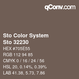カラーコード: Sto Color System - Sto 32230 | qconv.com