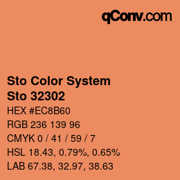 Color code: Sto Color System - Sto 32302 | qconv.com