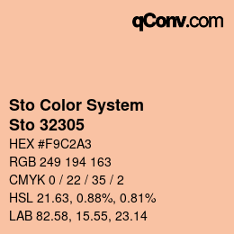 Color code: Sto Color System - Sto 32305 | qconv.com