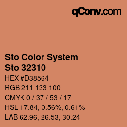 カラーコード: Sto Color System - Sto 32310 | qconv.com