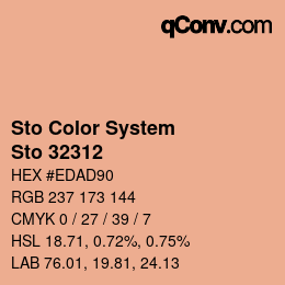 カラーコード: Sto Color System - Sto 32312 | qconv.com