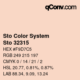カラーコード: Sto Color System - Sto 32315 | qconv.com