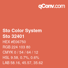 カラーコード: Sto Color System - Sto 32401 | qconv.com