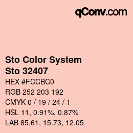 Código de color: Sto Color System - Sto 32407 | qconv.com