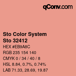 Código de color: Sto Color System - Sto 32412 | qconv.com