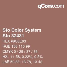 カラーコード: Sto Color System - Sto 32431 | qconv.com