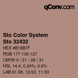 Color code: Sto Color System - Sto 32432 | qconv.com