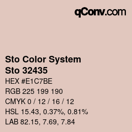 Farbcode: Sto Color System - Sto 32435 | qconv.com