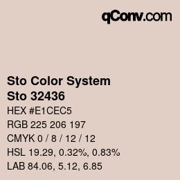 カラーコード: Sto Color System - Sto 32436 | qconv.com