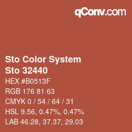 Farbcode: Sto Color System - Sto 32440 | qconv.com
