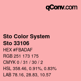 Farbcode: Sto Color System - Sto 33106 | qconv.com