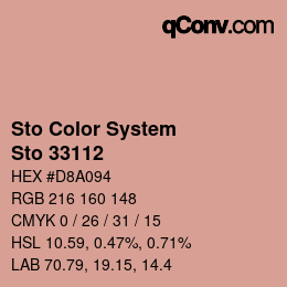 Farbcode: Sto Color System - Sto 33112 | qconv.com