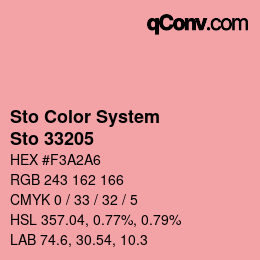 Color code: Sto Color System - Sto 33205 | qconv.com