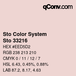 カラーコード: Sto Color System - Sto 33216 | qconv.com