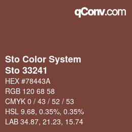 カラーコード: Sto Color System - Sto 33241 | qconv.com