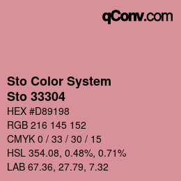 カラーコード: Sto Color System - Sto 33304 | qconv.com