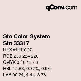 カラーコード: Sto Color System - Sto 33317 | qconv.com