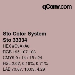 Código de color: Sto Color System - Sto 33334 | qconv.com