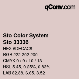 カラーコード: Sto Color System - Sto 33336 | qconv.com
