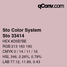 Farbcode: Sto Color System - Sto 33414 | qconv.com