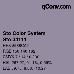 カラーコード: Sto Color System - Sto 34111 | qconv.com