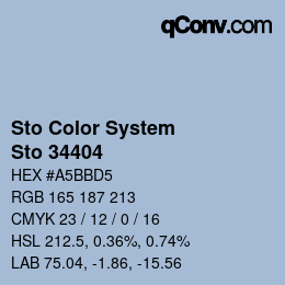 カラーコード: Sto Color System - Sto 34404 | qconv.com