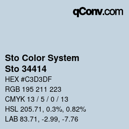 カラーコード: Sto Color System - Sto 34414 | qconv.com